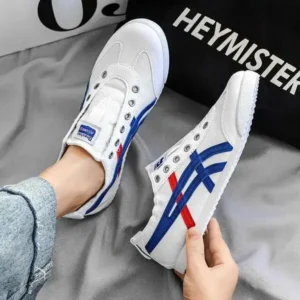 Megazoneoffers Men Casual Breathable Flat Low Top Sneakers