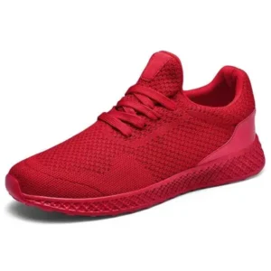 Megazoneoffers Men Fashion Solid Color Breathable Sneakers