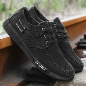 Megazoneoffers Men Casual Breathable Non-Slip Canvas Shoes