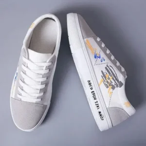 Megazoneoffers Men Casual Breathable Canvas Shoes