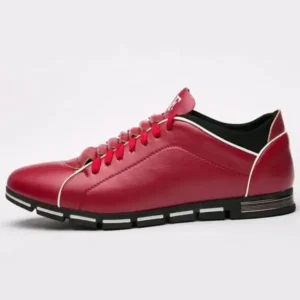 Megazoneoffers Wholesale Size: 6.5-12 Men'S Fashion Round Toe Low Top PU Shoes