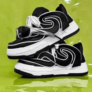 Megazoneoffers Men Casual Breathable Platform Sneakers