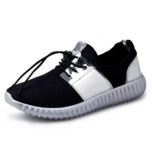 Megazoneoffers Men Casual Color Matching Mesh Breathable Wear-Resistant Sports Shoes