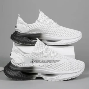 Megazoneoffers Men Fashion Breathable Hollow Mesh Sneakers