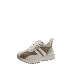 Megazoneoffers Women Fashion Platform Lace-Up Sneakers