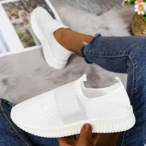 Megazoneoffers Women Fashion Low Top Mesh Breathable Sneakers